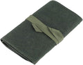 Canvas Gardening Handle Portable Multifunctional Storage Tool Set Rolling Bag Green for Garden Tools