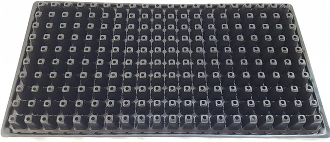 Bootstrap Farmer 200 Cell Seed Starting Trays Extra Strength, 5 Pack, Seedling Tray 1020 Inserts