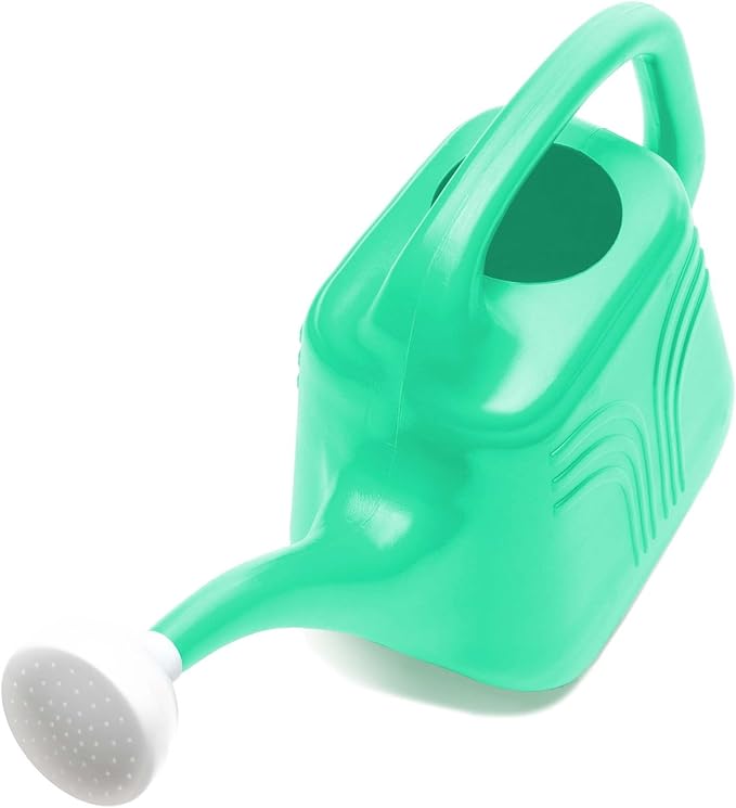 Bloem Classic 2 Gallon (256 Fl Oz) Mint Green Resin Watering Can for Indoor and Outdoor Use