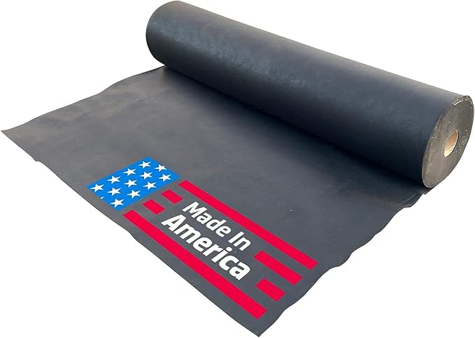 Sandbaggy Non Woven 8 oz Geotextile Landscape Fabric | Made in America | 50 Year UV Protected Industrial Grade Fabric | 205 Lbs Tensile Strength | DOT Approved (15 ft x 50 ft Roll)