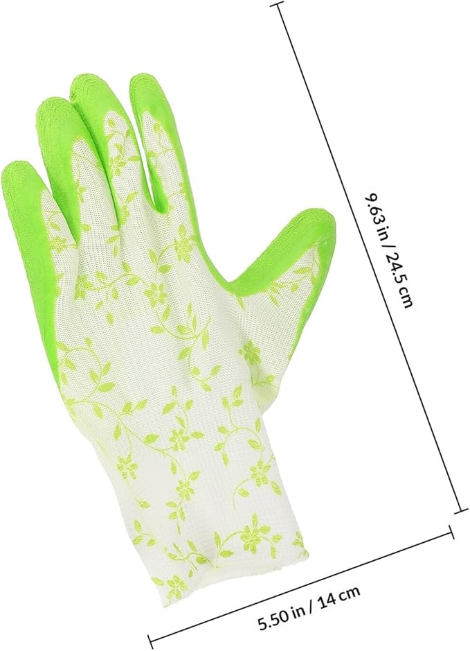 TIDTALEO Thorn Proof Gardening Gloves for Women and Men, Wear Resistant Outdoor Yard Gloves with Waterproof, Anti-slip, Puncture-resistant Thickened Fabric for Garden and Landscaping Tasks