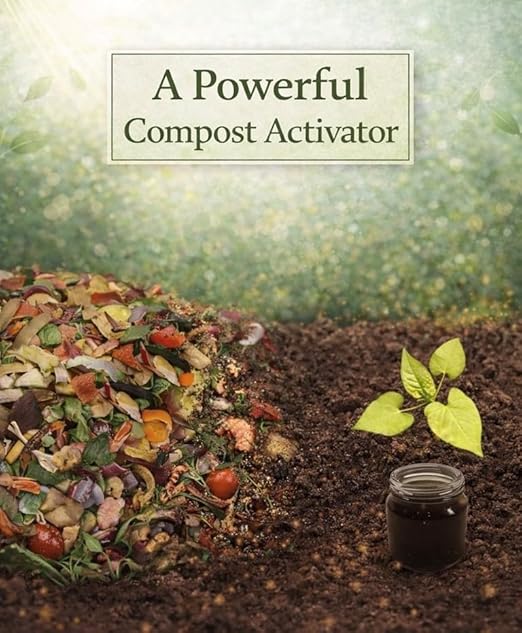 Worm Castings Tea Plant Juice with Bat and Seabird Guanos. Soil Candy, Gallon with Seaweed Extract and Humic Acid Restorer - Plant Fertilizer - Compost Starter (Gallon)