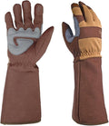 Digz Rose Pruning Thorn-Proof Gardening Gloves with Forearm Protection for Men and Women