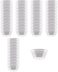 50PCS PET Material Planting Dome Insulation Cover Plant Growth Lamp Accessories Inner Diameter 4cm for Hydroponic Cultivation