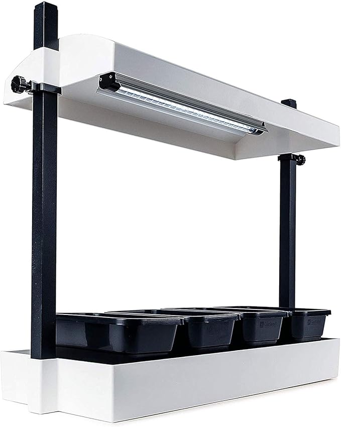 SunBlaster SL1600219 LED Indoor Micro Growlight Garden HomeGrowing Kit White
