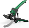 8.5" Bypass Pruning Shears, SK5 Steel Pruning Shears for Gardening, Garden Clippers with 2-Position Adjustable Jaw for Thick Branches, Landscaping