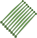 River 50 Pcs Tomato Cage Connectors, Plant Climbing Frame, Connector Bracket, Plastic Adjustable Expandable Stake Arms (Length: 11.8 Inch-2 Bayonet Ports, for 11mm, 50Pcs)