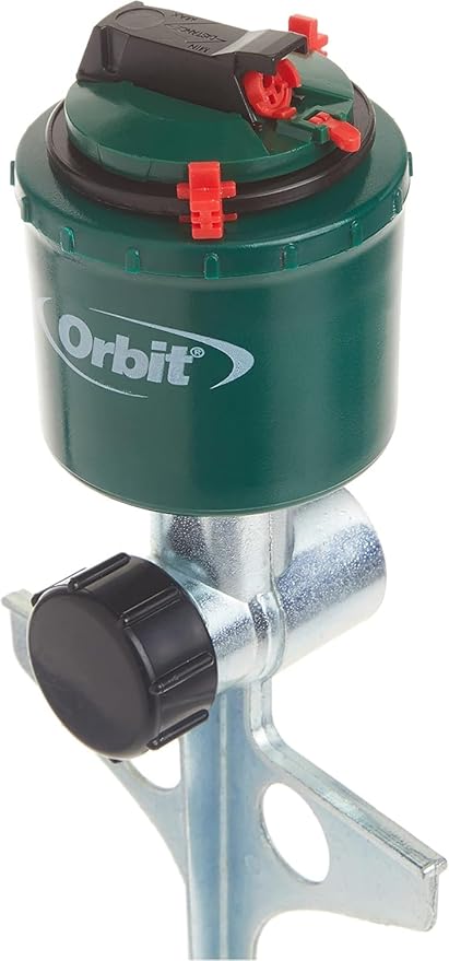 5-Pack Orbit Compact Gear Driven Sprinkler on Sturdy Spike Base - Lawn Watering - 56565
