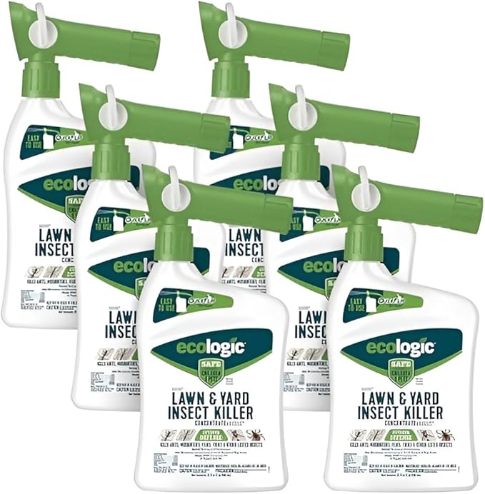 Ecologic 32 Oz, Ready to Spray Lawn Insect Killer, 6 Count (Pack of 1)