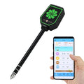 8-in-1 Soil Meter with Bluetooth, Measures pH, EC, Salt, Fertility, Moisture, Temperature, Humidity & Light, App Control, Data Logging, Accurate Gardening & Farming Tool