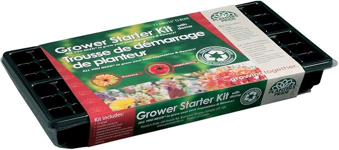 Planters Pride RZG0809 72 Cell Grower Starter Kit With Dome
