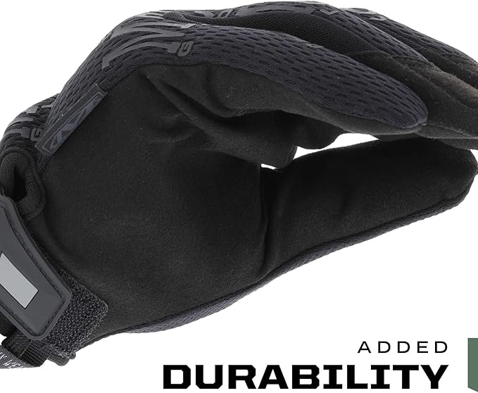 Mechanix Wear Original Tactical Glove - High Performance Anti-Slip Grip Safety Gloves - Impact Resistant & Touchscreen Capable - XX-Large - Covert Black