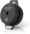 AC Infinity Twist Ties with Built-in Cutter, 100m (328 ft.) All-Purpose Reusable Black Wire Plant Ties, for Gardening, Plant Support, and Home Office Organization