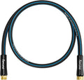 Fevone Short Water Hose 6ft, Lead Hose for Hose Reel, Connecting Hose for Hose Reel Cart, 5/8 Inner Diameter Hose, 3/4 Brass Fittings