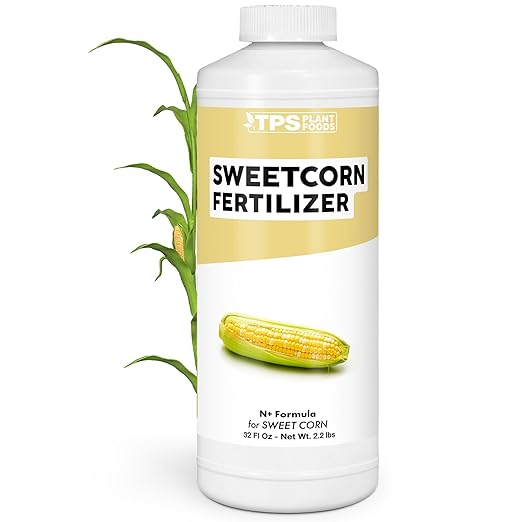 Sweet Corn Fertilizer – Liquid Plant Food for Bigger Ears, Vigorous Stalk Growth & Stronger Root Development, 32 oz
