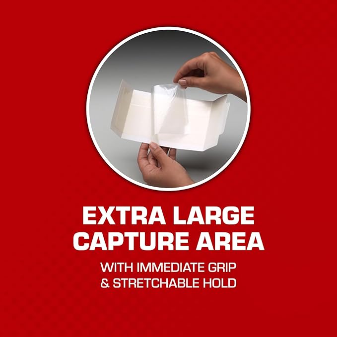 Tomcat Glue Boards with Eugenol — Enhanced Stickiness for Mice, Cockroaches & Insects, Flat or Covered Use, Ready-To-Use, 4 Traps