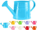 Metal Watering Can - 1L Vintage Sprinkling Can Plant Watering Can for Outdoor Indoor Plants, Tinplate Watering Kettle Gardening Tool, Galvanized Steel Watering Cans for Flowers (Blue)