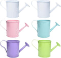 Mini Handmade Decorative Watering Can, Set of 6, Height 2.36 inch, Cute Metal Jug for Hand Crafts,Garden Theme Parties, Home Decor and Accessories of Refrigerator Magnets (Height 2.36 inch)