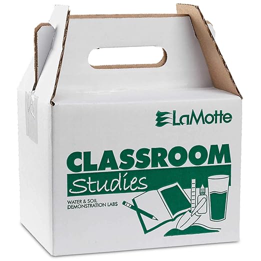 Lamotte Soil Texture Test Kit for Sand, Silt, and Clay Fractions; 50 Tests