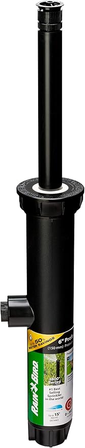 Rain Bird 1806APPRS Pressure Regulating (PRS) Professional Pop-Up Sprinkler, Adjustable 0° - 360° Pattern, 8' - 15' Spray Distance, 6" Pop-up Height