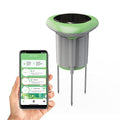 Smart Soil Meter 3-in-1, Soil Test Kit for Moisture, Light, Temperature & Fertility, Digital Sensor APP, Water Alarm for Garden, Farm, Lawn, Indoor