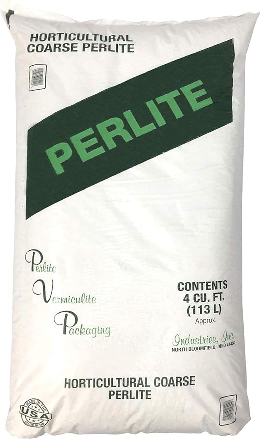 Organic Perlite Planting Soil Additive, White, 4-Cubic Feet