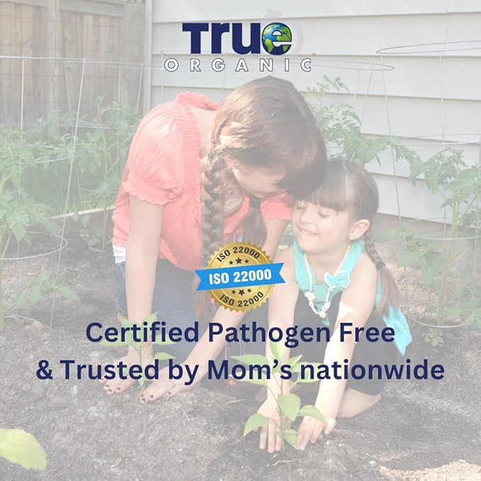 True Organic Liquid All Purpose Plant Food – Organic Fertilizer for Fruits, Flowers, Vegetables, Herbs & Foliage – Indoor & Outdoor Use – 32 fl. oz. – Covers 60 sq. ft.- Case of 6