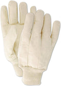 MAGID MultiMaster 8 oz. Clute Pattern Cotton Canvas Chore Gloves, 12 Pairs, Size Men's (Fits 9/Large) (T83)