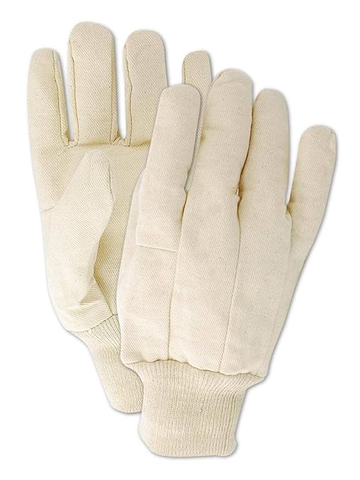 MAGID MultiMaster Lightweight Cotton Canvas Gloves, 12 Pairs, Size , T83C
