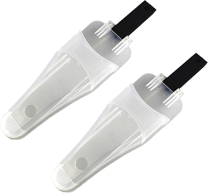 2 Pack Bypass Pruning Shears Holster with Belt Clip Plastic Lightweight Bybass Pruners Pouch Protective Case Cove Holder for Hand Pruner Garden Shears Garden Clippers Scissors Slip Joint Pliers