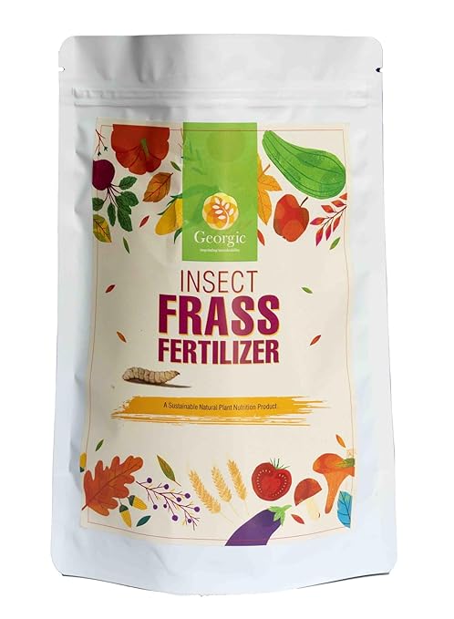 Natural Insect Frass Fertilizer & Veg N Bloom Plant Food Mix, All Purpose Natural Fertilizer for Vegetables, Herbs, Flowers & Indoor Plants – Soil Conditioner, Root Booster & High Yield Plant Nutrient
