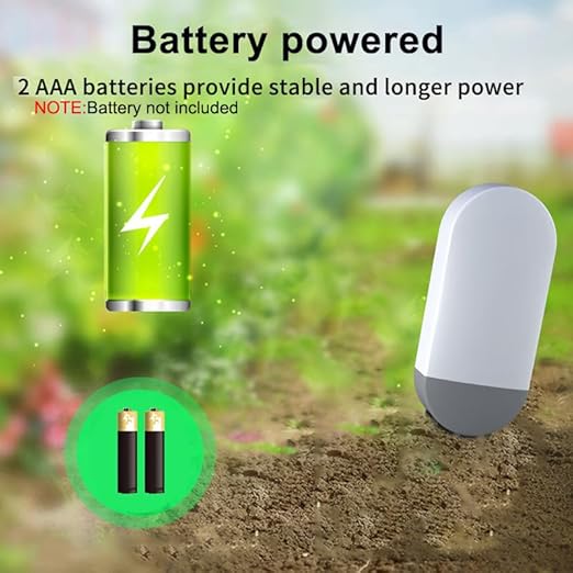 Zigbee Soil Moisture Sensor, Wireless Smart Plant Sensor Leave-in Soil Thermometer, Capacitive Probe, Zigbee Hub Needed IP66 Moisture/Temperature Meter for Garden Planting