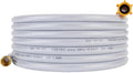 Camco TastePURE 25-Ft - RV Drinking Water Hose - Contains No Lead, No BPA & No Phthalate - Features Reinforced Design & Crafted of PVC - 1/2” Inside Diameter, Made in the USA (22735)