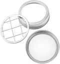 BESPORTBLE Sprouting Jar Lid Floral Insert Wide Mouth Mason Jar Lid Seed Sprouting Flower Arrangement Kitchen Canning Accessory