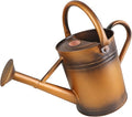 1 Gallon Metal Watering Can for Outdoor Garden, Plant & Flower Watering Pot for Gardening Bonsai Water Bucket with Sprinkler Head