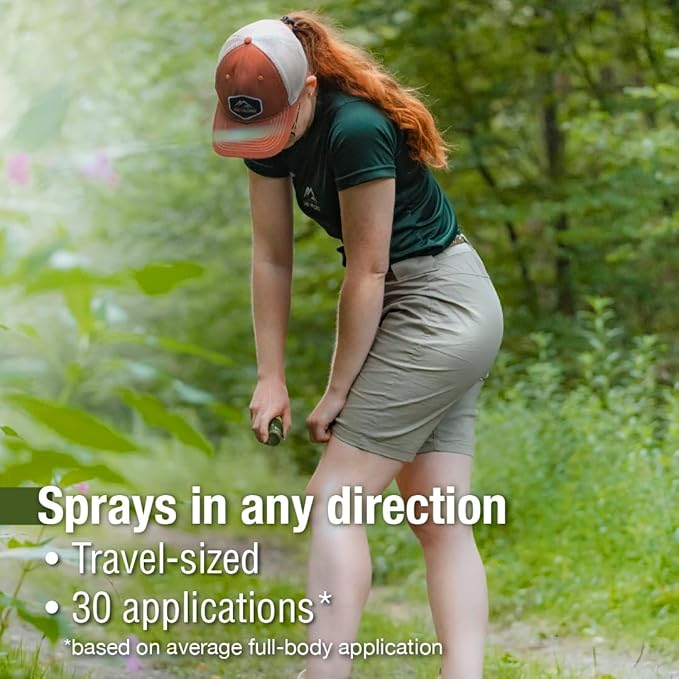 All Terrain Herbal Armor Natural Insect Repellent, DEET-Free Spray, 3 Ounce, Black (1033)
