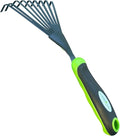Garden Guru Hand Rake Soil Tiller Tool with Ergonomic Handle – Strong Carbon Steel - Rust Resistant – Great for Gardening, Cultivating, Loosening Soil & Spreading Mulch, Raking Flower Beds (4 Pack)