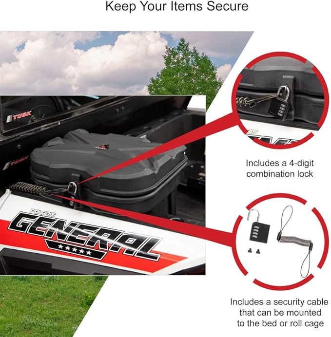 TUSK Bed Box 24L For POLARIS GENERAL 1000 Deluxe EPS 2022