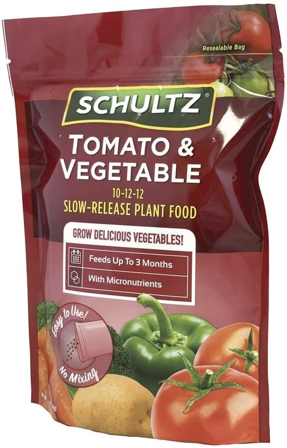 Schultz 018062 Spf48100 Slow-Release Vegetable Fertilizer 3.5 Lbs