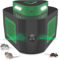 1 Pack Mice Rat Repellent for House Repellent Ultrasonic Mouse Deterrent,360°Mice Trap for House Indoor,Mouse Repellent with Flashing Light for Attic Basement Warehouse,4 Mode Switching (1)