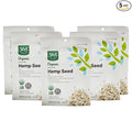 365 by Whole Foods Market, Organic Hemp Seed, 4 Ounce (Pack of 5)