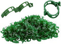 Secured Plastic Plant Clip, 2026 Upgrade Garden Clips for Climbing Plants, Plastic Trellis Clips Tomato Grape Vine Vegetables Plant Fixing Clips (100, Green)
