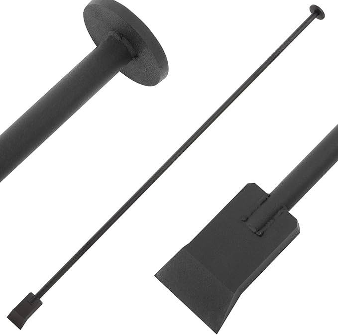 Root Cutter Digging Tool, 72 Inch Steel Tamping and Digging Bar Heavy Duty Garden Remover Tool for Bamboo Tree Roots Firewood Cutter Rocks Shrubs Bushes Stumps