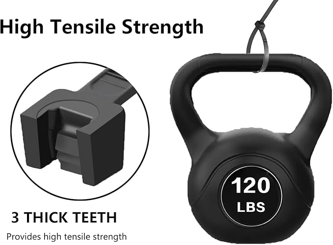 100PCS 18 inch Black Zip Ties 120LBS Tensile Strength Self-Locking heavy duty UV Resistant Cable Tie Wraps for indoor and outdoor use(Black)