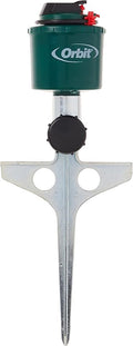 Orbit 2 Pack Compact Gear Driven Lawn Sprinkler on Sturdy Spike Base