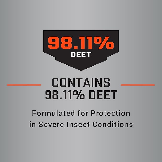 Repel 100 Insect Repellent, 4 Ounces, With DEET, 10-Hour Protection Long-Lasting Insect Repellent Pump Spray Repels Mosquitoes, Ticks, Gnats, Biting Flies, Chiggers And Fleas