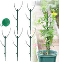 Stackable Monstera Plant Support Stakes for Indoor Outdoor Plants, Garden Accessories for Climbing Potted Plants, Plant Sticks for Vine Training Stem Stabilization (5pcs)