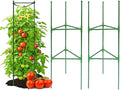 3 Pack Tomato Cages for Garden,51in Adjustable Tomato Cage,Garden Stakes Tomato Trellis for Pots,Tomato Plant Support for Vegetable Flowers Fruits Vertical Climbing Plants