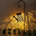 B-Best Solar Lights Outdoor Garden Decorations,Watering Can Landscape Light Large Hanging Lantern ,Outside Waterproof Patio Decor Perfect Gardening Gift
