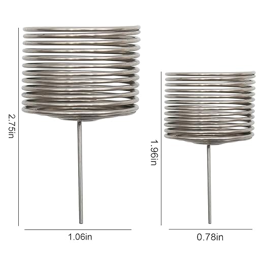 Saihisday 20Pcs Stainless Fertilizer Basket Box Steel Fertilizer Baskets Bonsai Supply Bonsai Holders for Garden Plant Planting Fertilization Fertilizer Slowly Dissolve Absorbed (Small)